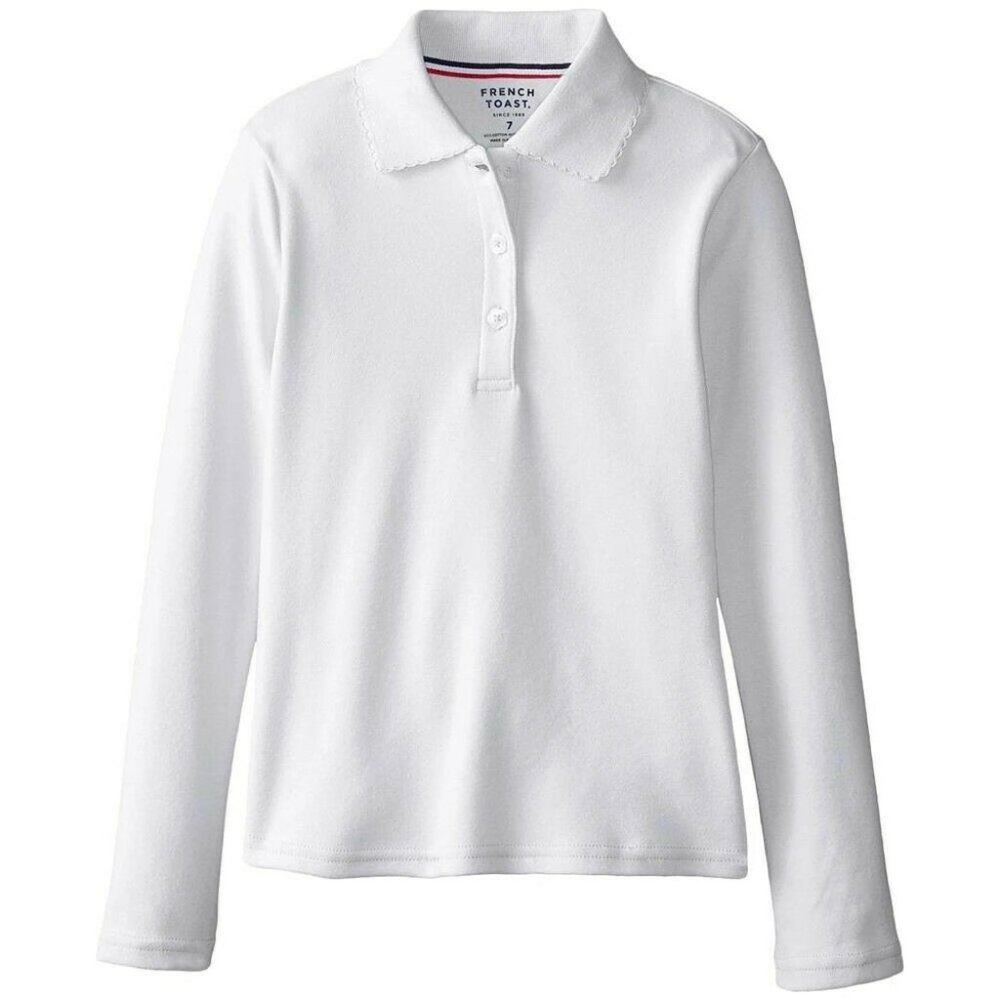 White FRENCH TOAST Uniform school shirt